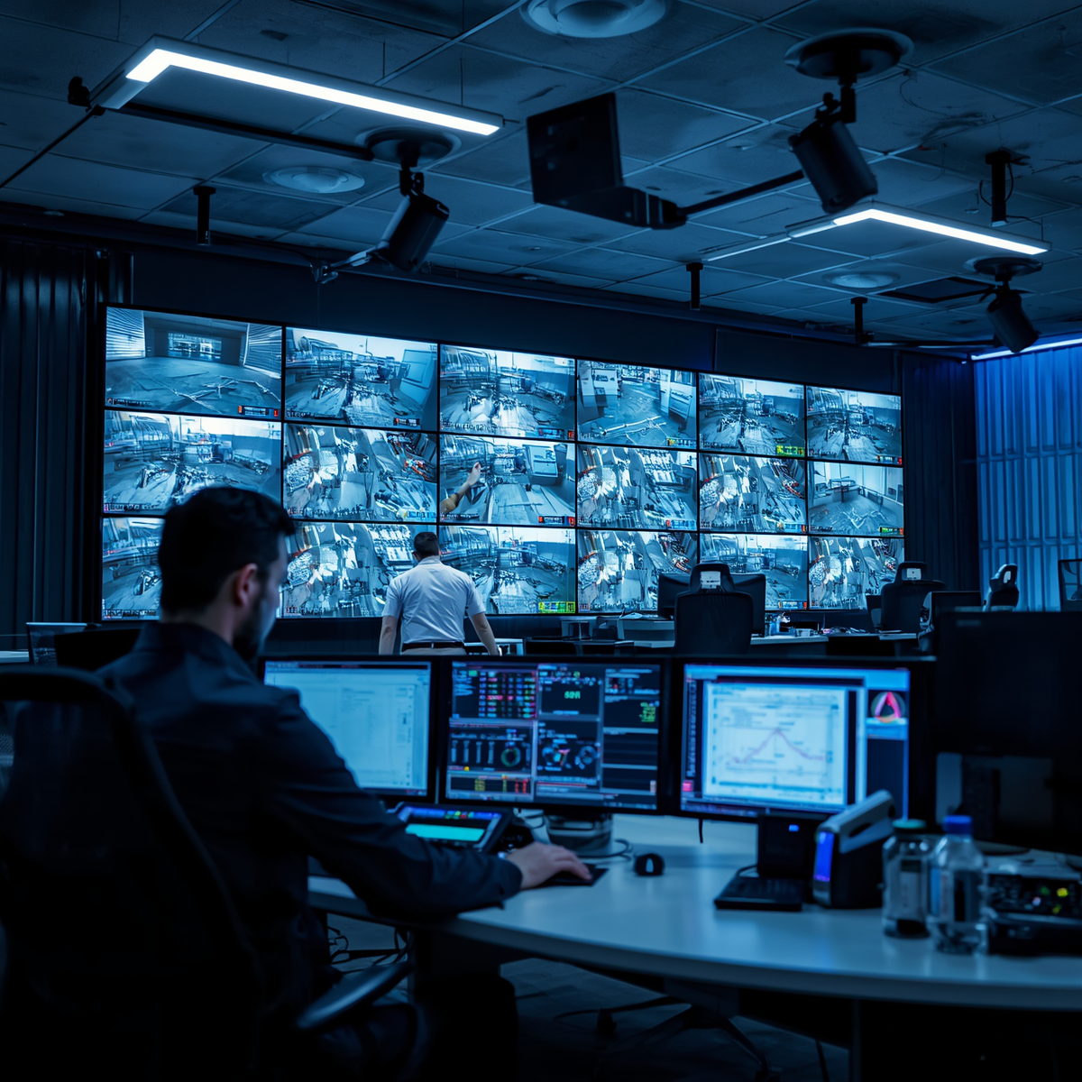 Monitoramento eletrônico CFTV